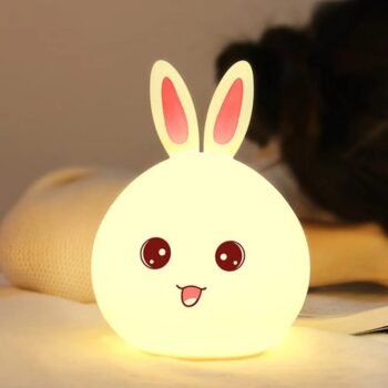 Cute Silicone Night Lamp for Kids & Home