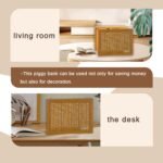 Money Saving Box – Secure & Motivational Piggy Bank for Cash & Coin Storage