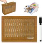 Money Saving Box – Secure & Motivational Piggy Bank for Cash & Coin Storage